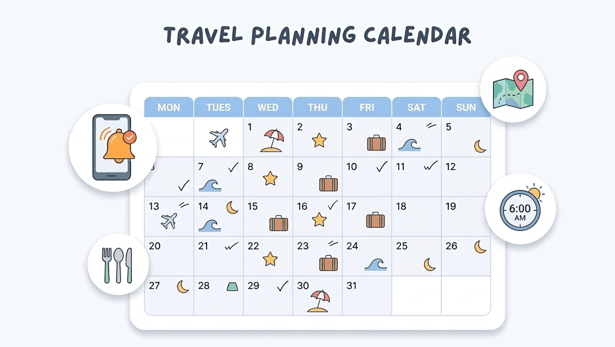 BookADream reservation availability calendar